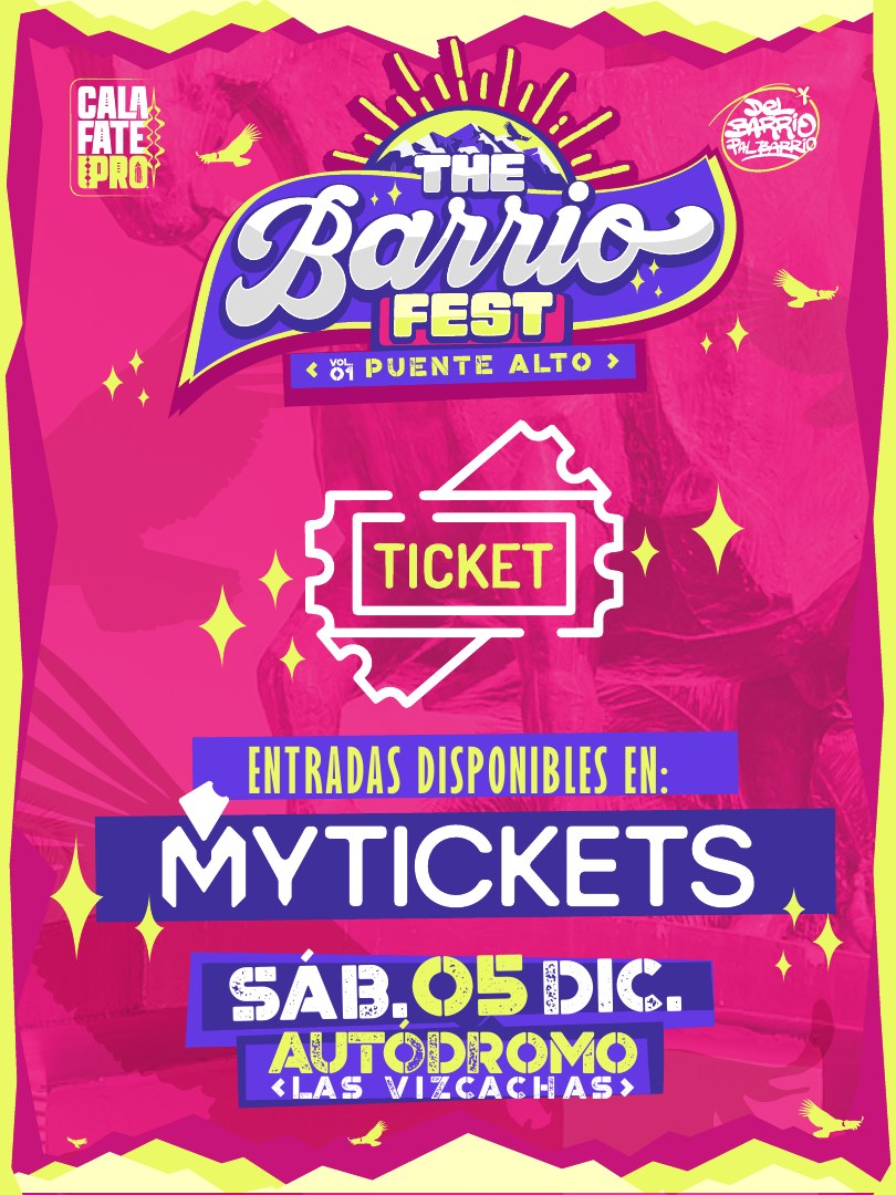 Afiche venta de entradas MyTickets
